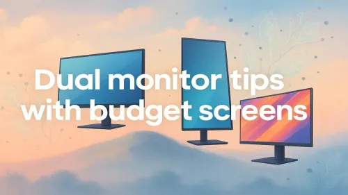 Budget Dual Monitor Setup: Pro Tips for Max Productivity