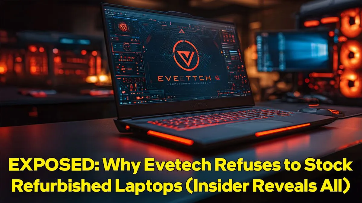 Evetech's Stance on Refurbished Devices