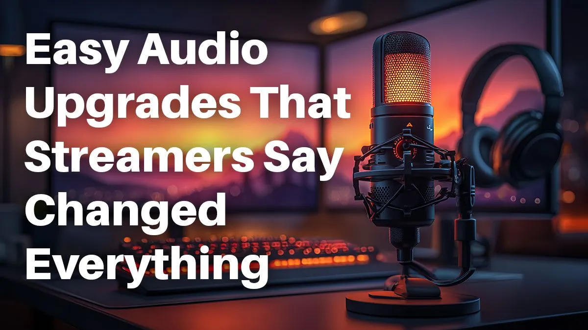 Game-Changing Audio Upgrades for Streamers