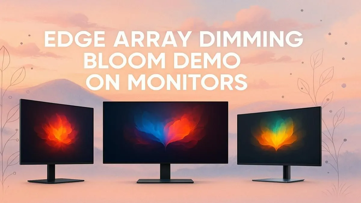 See Monitor Blooming in Action