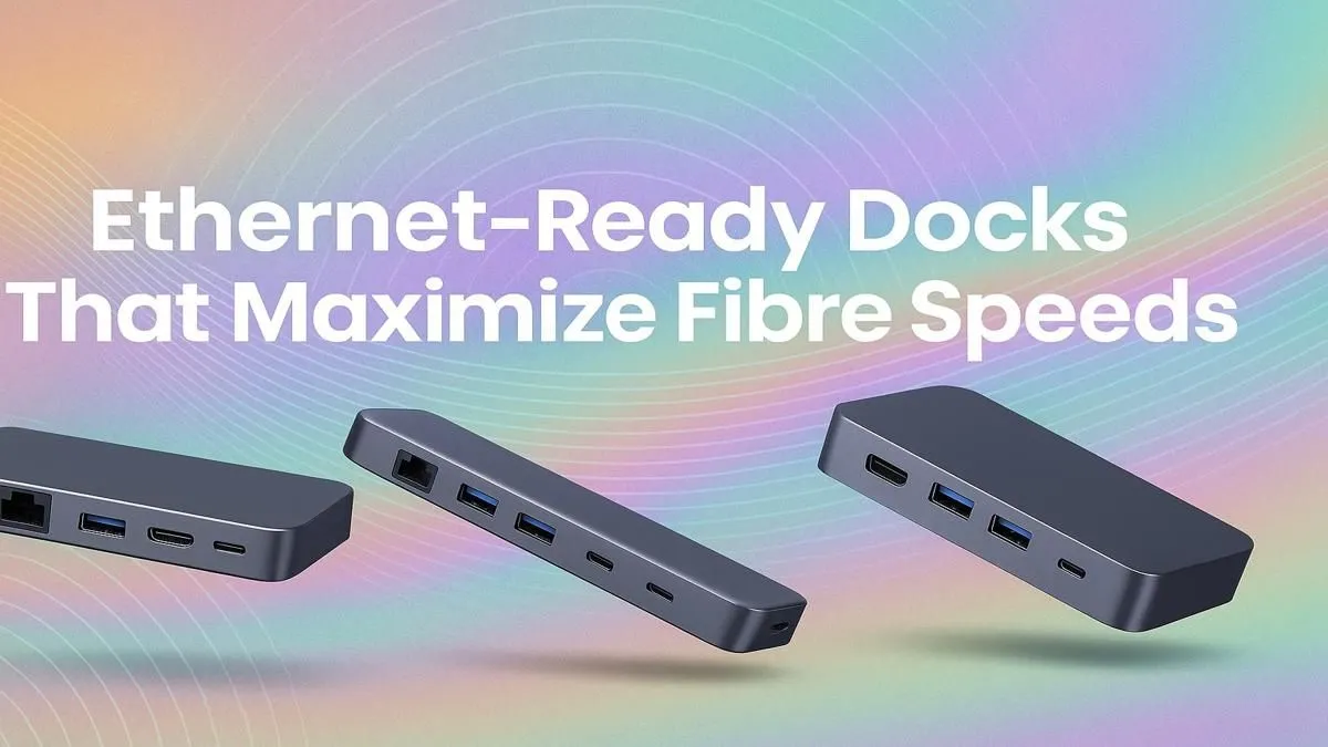 Boost Fibre Speeds With Ethernet Docks