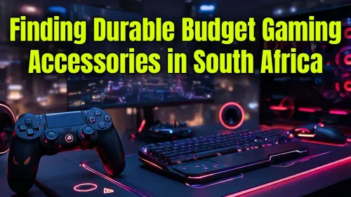 Durable Budget Gaming Accessories South Africa