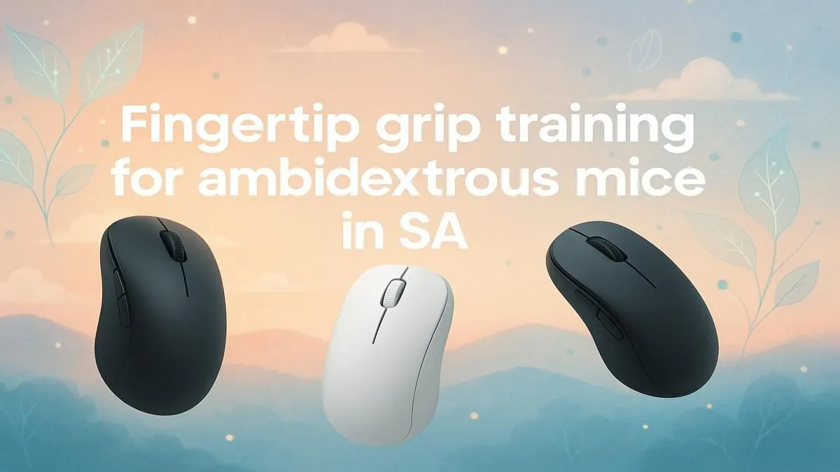 Fingertip Grip Training | Ambidextrous Mice South Africa