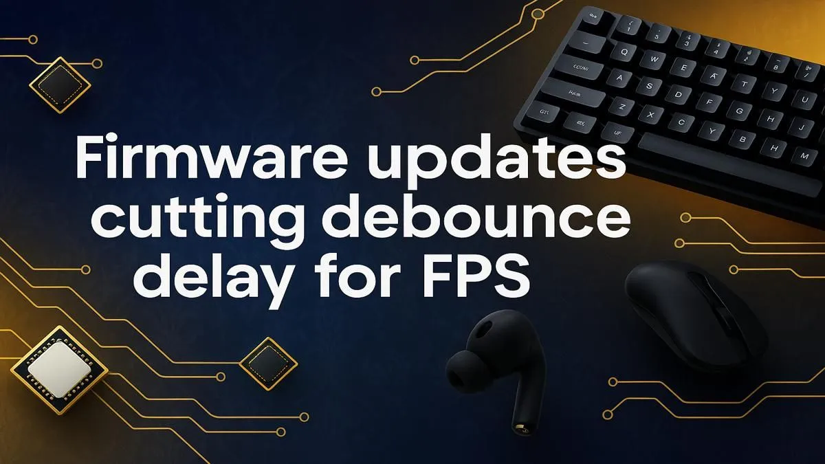 Faster FPS: Firmware Debounce Solutions