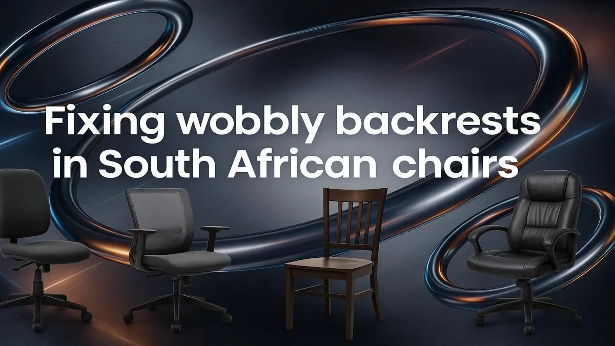 Steady Wobbly Chair Backrests Fast