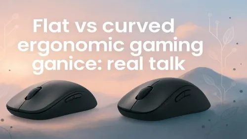 Flat vs Curved Ergonomic Gaming Mice: Real Talk Flat vs Curved Ergonomic Gaming Mice: Real Talk