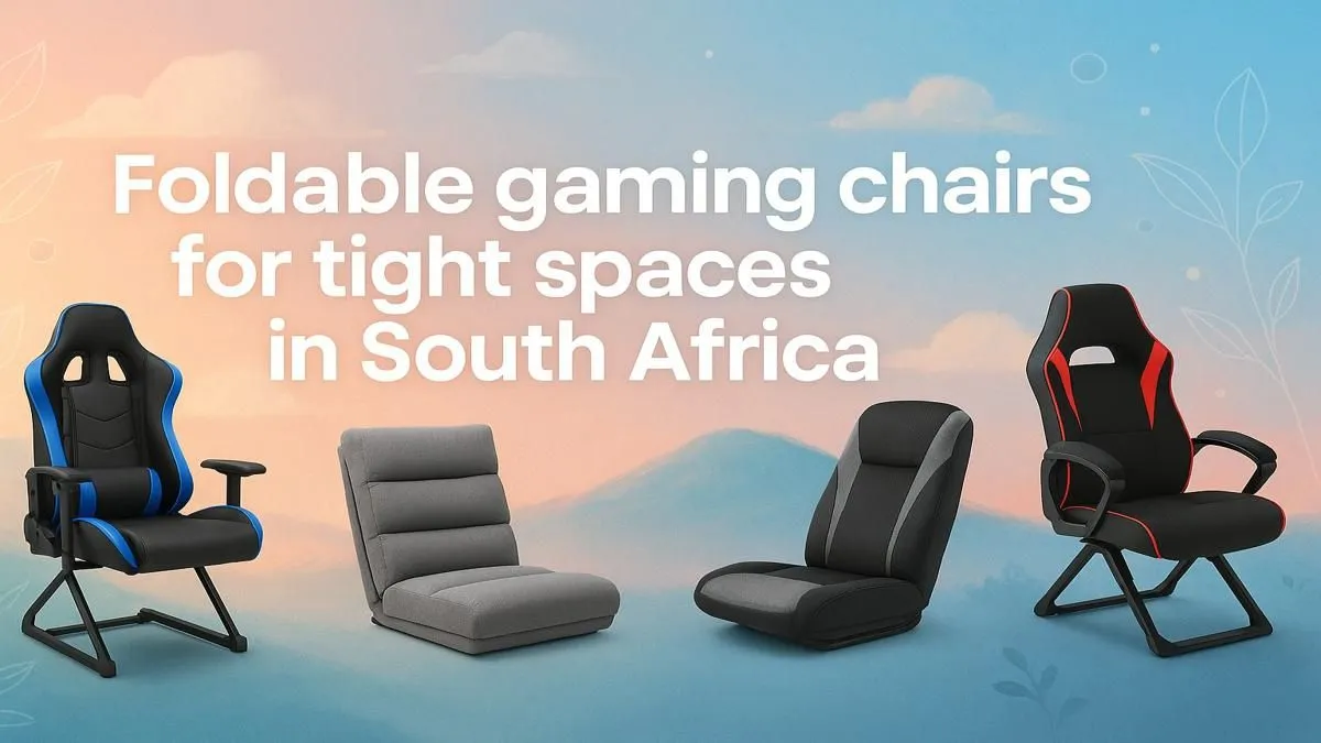 Compact Foldable Chairs for SA Gamers