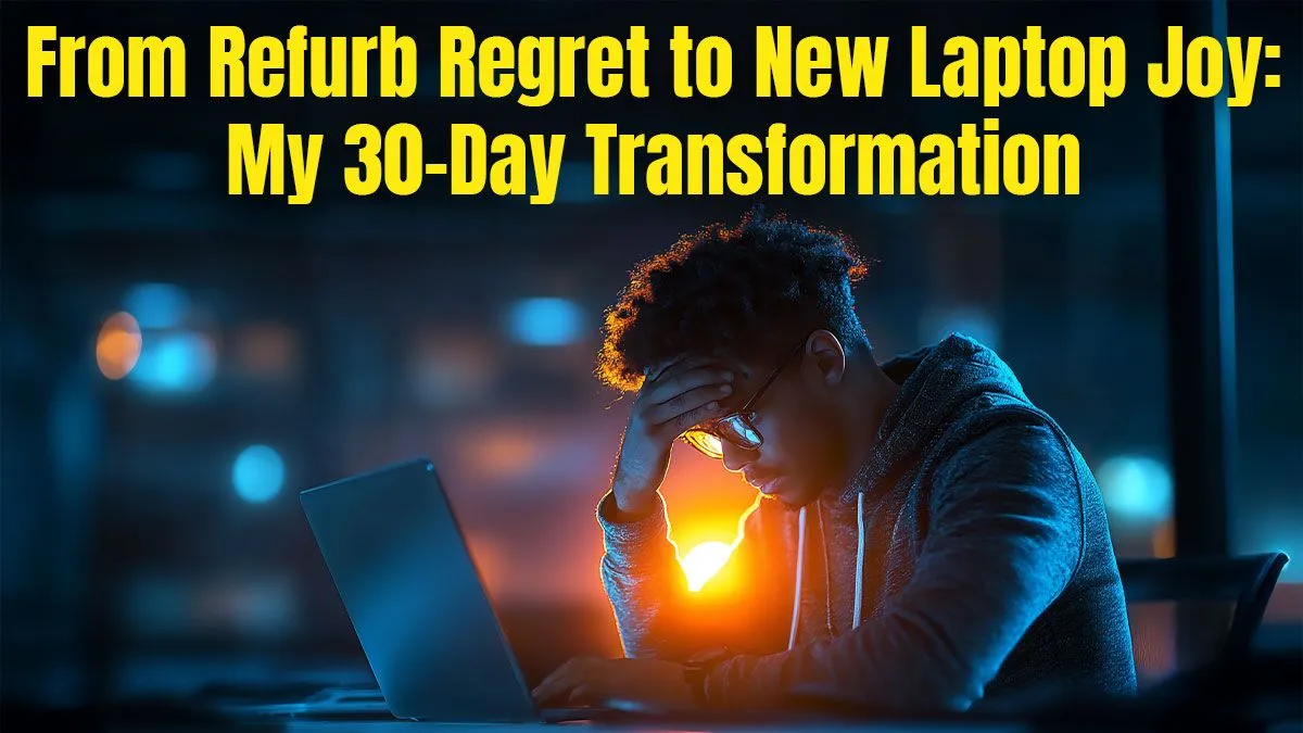 30-Day Laptop Upgrade Story That Changed Everything