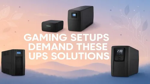 Best UPS Solutions for Gaming Setups