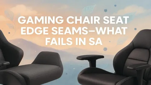 Gaming Chair Seat Edge Seams