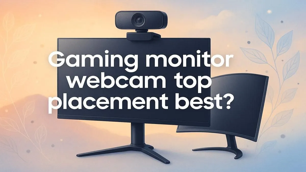 Best Gaming Monitor Webcam Placement
