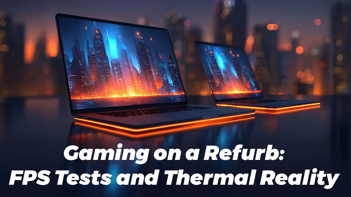 Unleash gaming power with a refurbished desktop