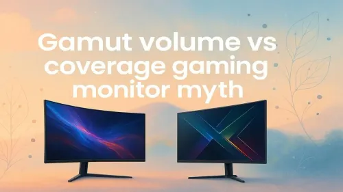 Gamut Volume vs Coverage: The Gaming Monitor Myth You Need to Know