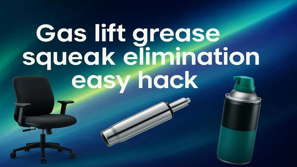 Gas Lift Squeak Hack | Chair Maintenance | Evetech