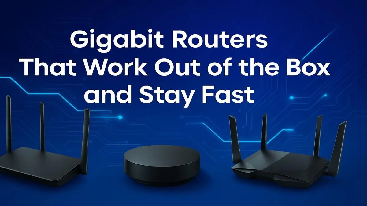 Fast Gigabit Routers Ready To Use