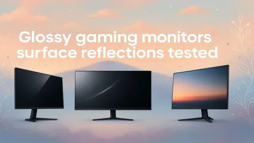 Gaming Monitor Gloss Test: Beat Surface Reflections