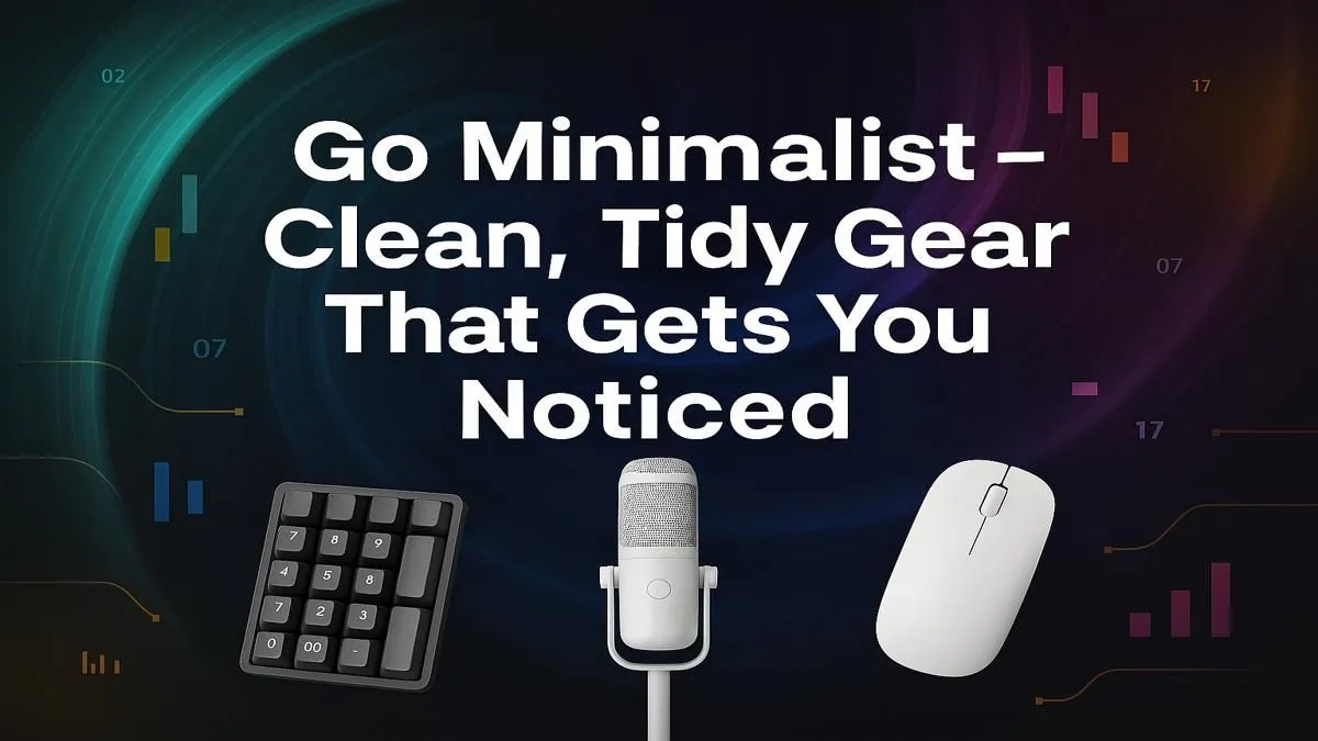 Sleek Gadgets for a Tidy Setup