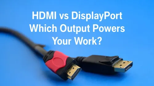 HDMI vs DisplayPort: Which Output Powers Your Work?