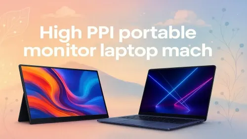 High PPI Portable Monitor: Find Your Laptop's Perfect Match