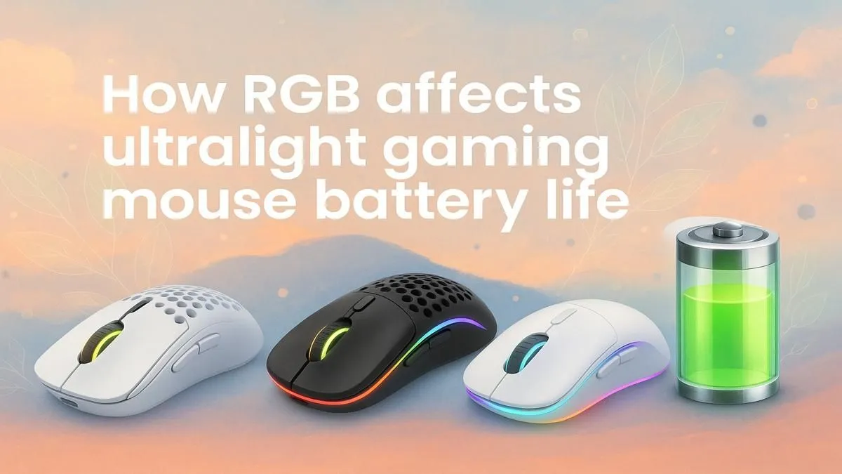 Does RGB Drain Gaming Mouse Battery? | Evetech