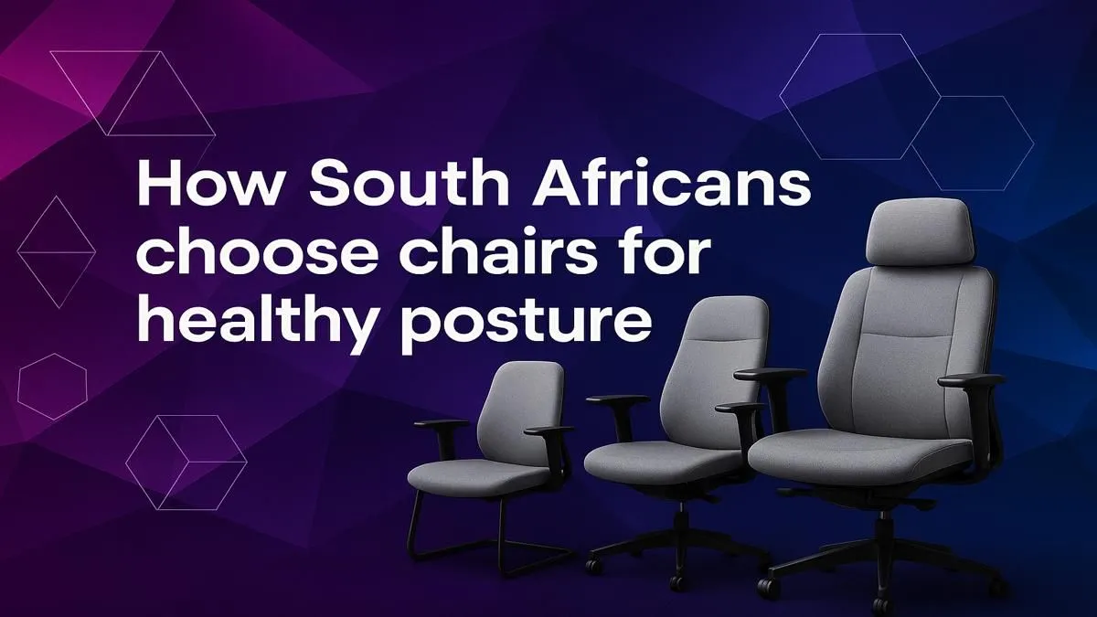 Ergonomic Chairs for Healthy Posture in South Africa | Evetech