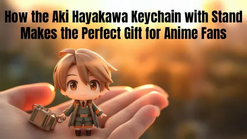 Aki Hayakawa Keychain: The Perfect Gift for Chainsaw Man Fans