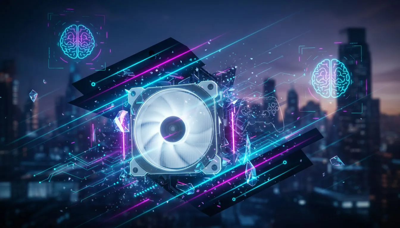 Gamemax CLAW 460 White Airflow for Compact PC Cooling