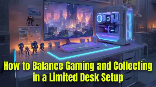 Smart Desk Setup for Gamers: Master Gaming & Collecting in Limited Spaces