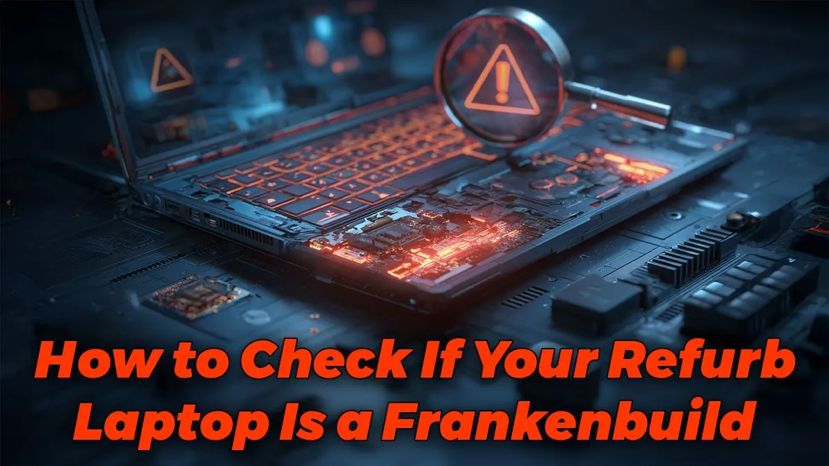 Detecting Laptop Frankenbuilds