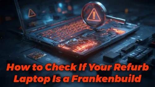 How to Spot a Refurbished Laptop Frankenstein Build