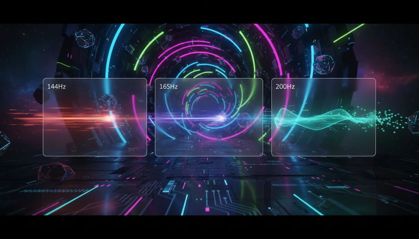 144Hz vs 165Hz vs 200Hz Monitors - Competitive Gaming Guide