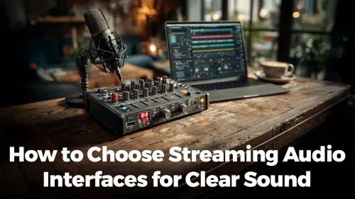 Optimizing Sound Clarity: Key Factors in Selecting Streaming Audio Interfaces