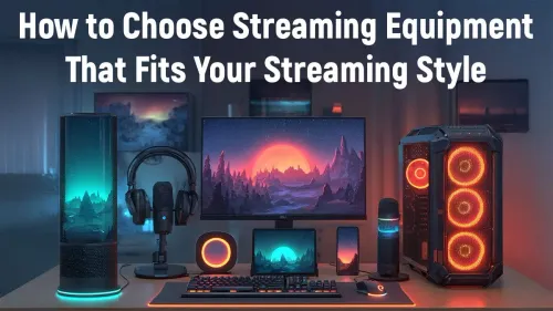 Streaming Equipment That Fits Your Style
