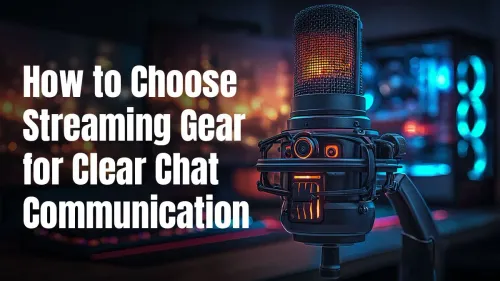 Best Streaming Gear for Clear Chat Communication