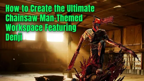 Chainsaw Man Desk Setup: Build Your Ultimate Denji Workspace