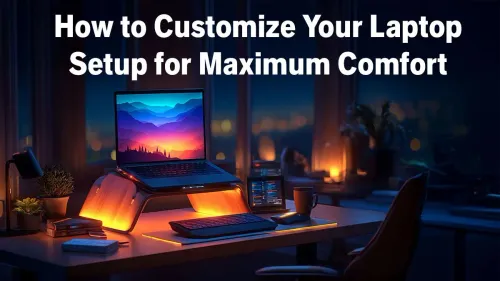 Customize Laptop Setup for Maximum Comfort