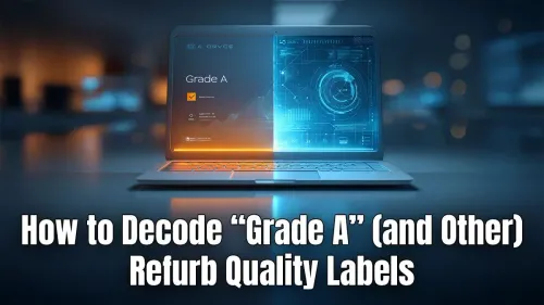 Demystifying Refurbished Tech Quality Grades