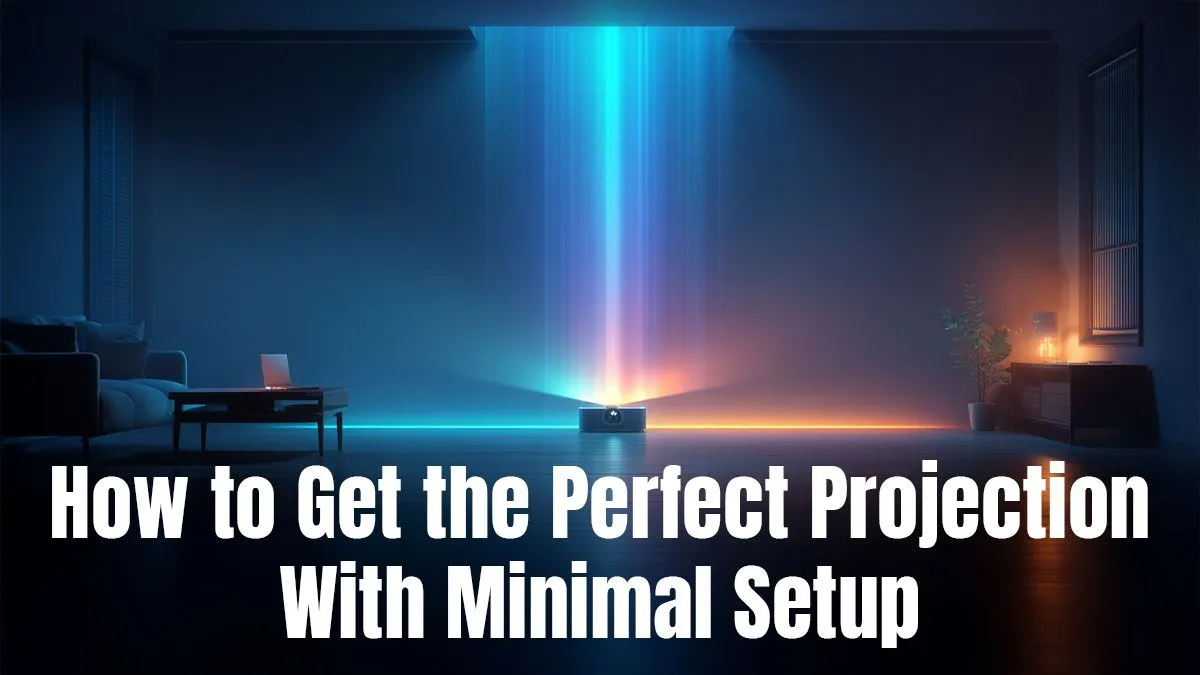 Easier, Sharper Projector Settings