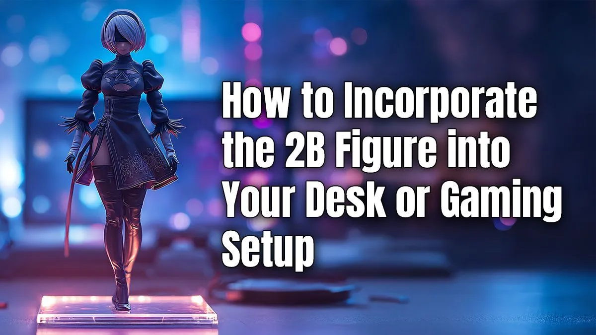 YoRHa-Inspired Desk Style