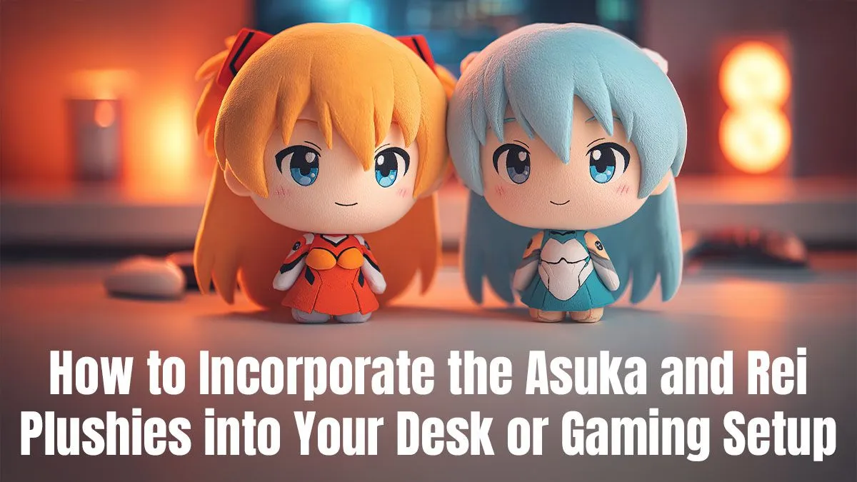 Evangelion-Themed Desk Decor