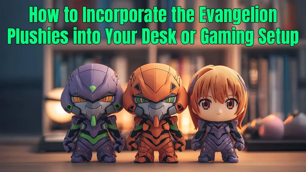 Evangelion-Themed Desk Ideas