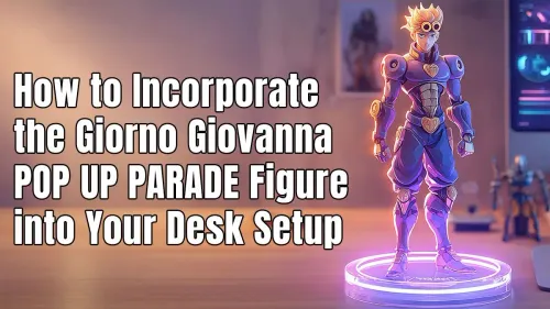 Giorno Giovanna Desk Setup: Style Your Battlestation