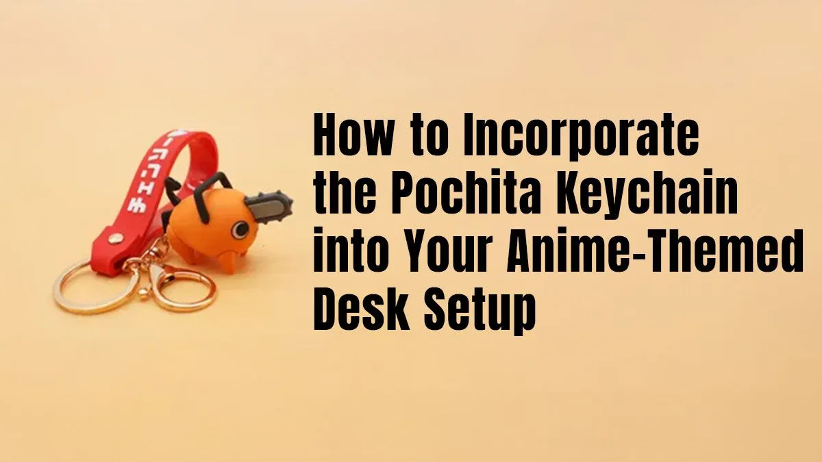 Anime Desk Setup with Pochita