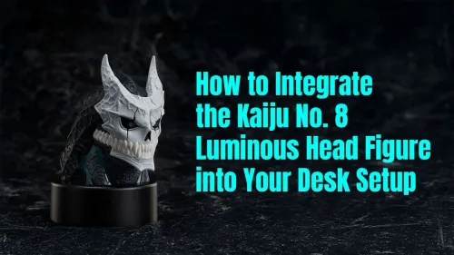 Kaiju No. 8 Desk Setup: Integrate Your Luminous Head Figure