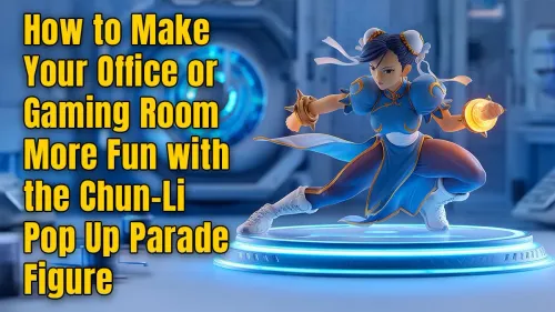 Chun-Li Pop Up Parade Figure: Level Up Your Gaming Room's Fun Factor