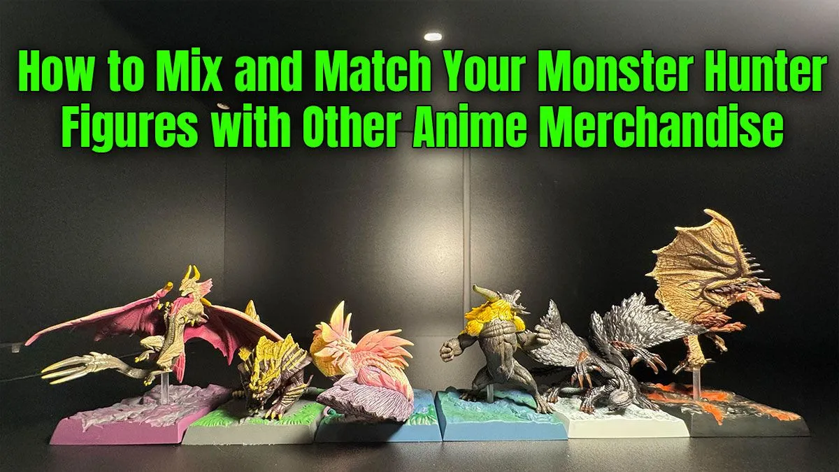 Creative Anime Figure Displays