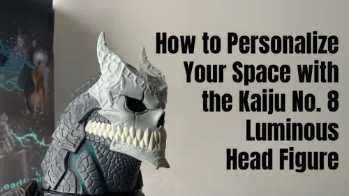 Kaiju No. 8 Luminous Head Figure: Light Up Your Personal Space