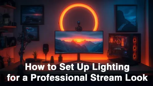 Streaming Lighting Setup Guide