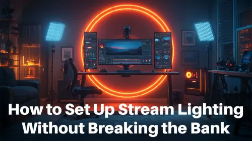 Affordable Stream Lighting Setup Tips