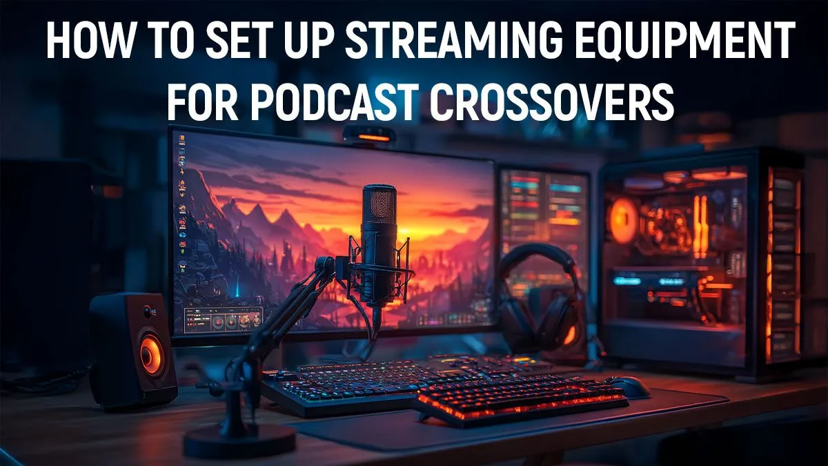 Streaming Equipment Setup for Podcast Crossovers | Evetech